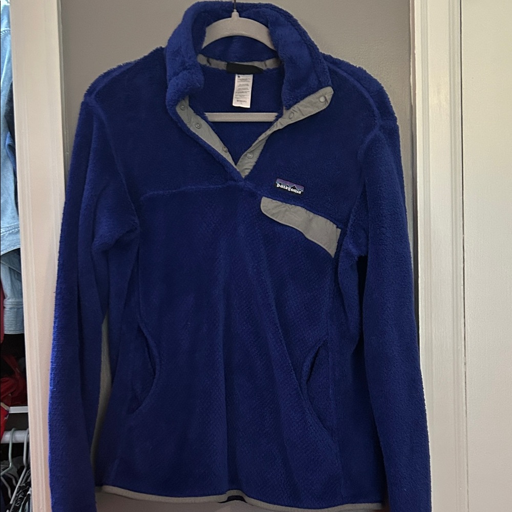 Patagonia Women's Navy Fleece Pullover